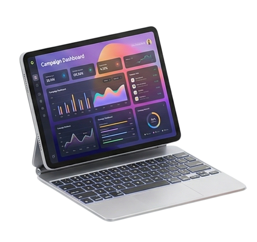 Hanei campaign dashboard showing rate-of-sale analytics